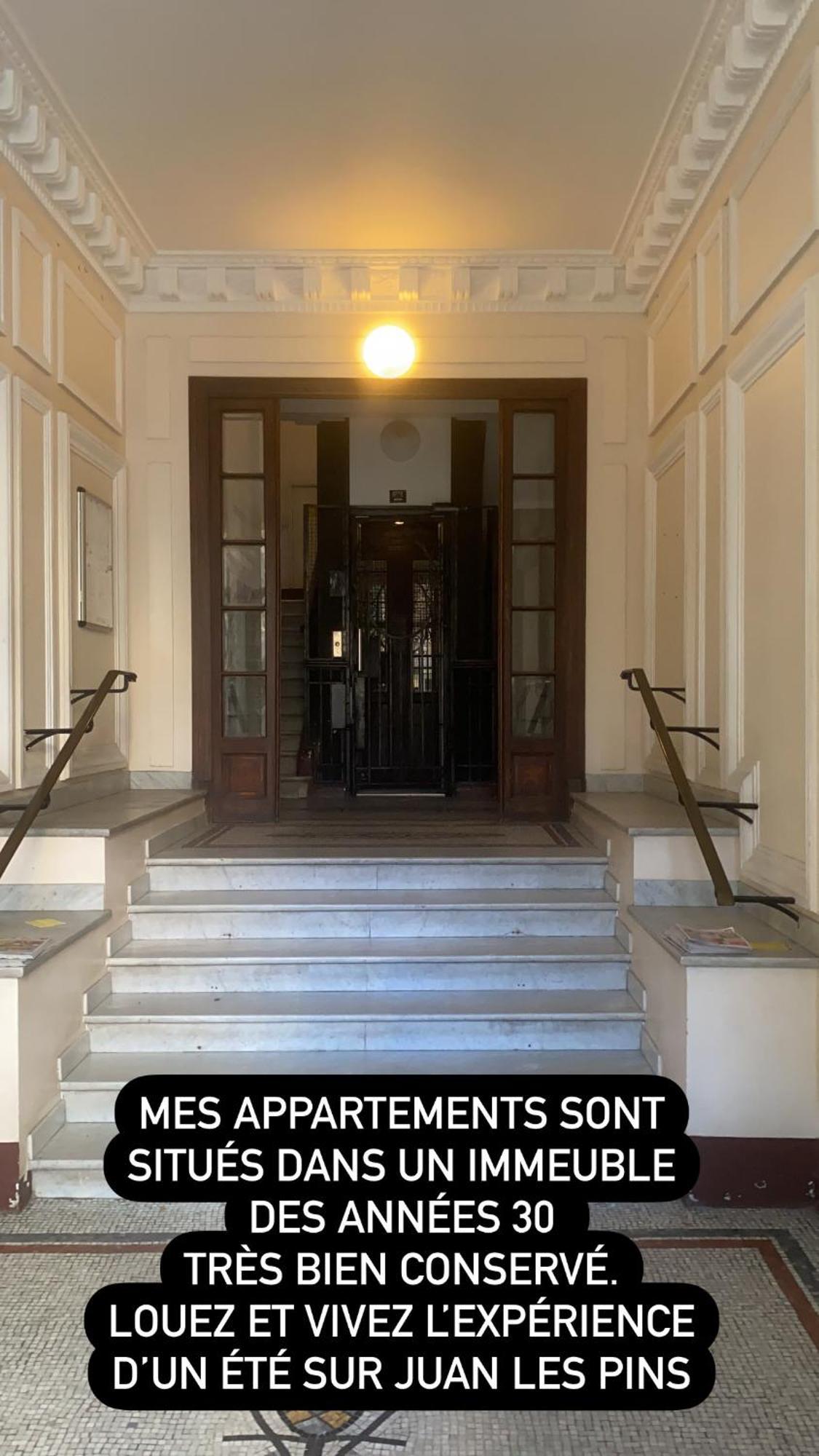 Superbe T2 A 150M Des Plages De Juan Les Pins Экстерьер фото