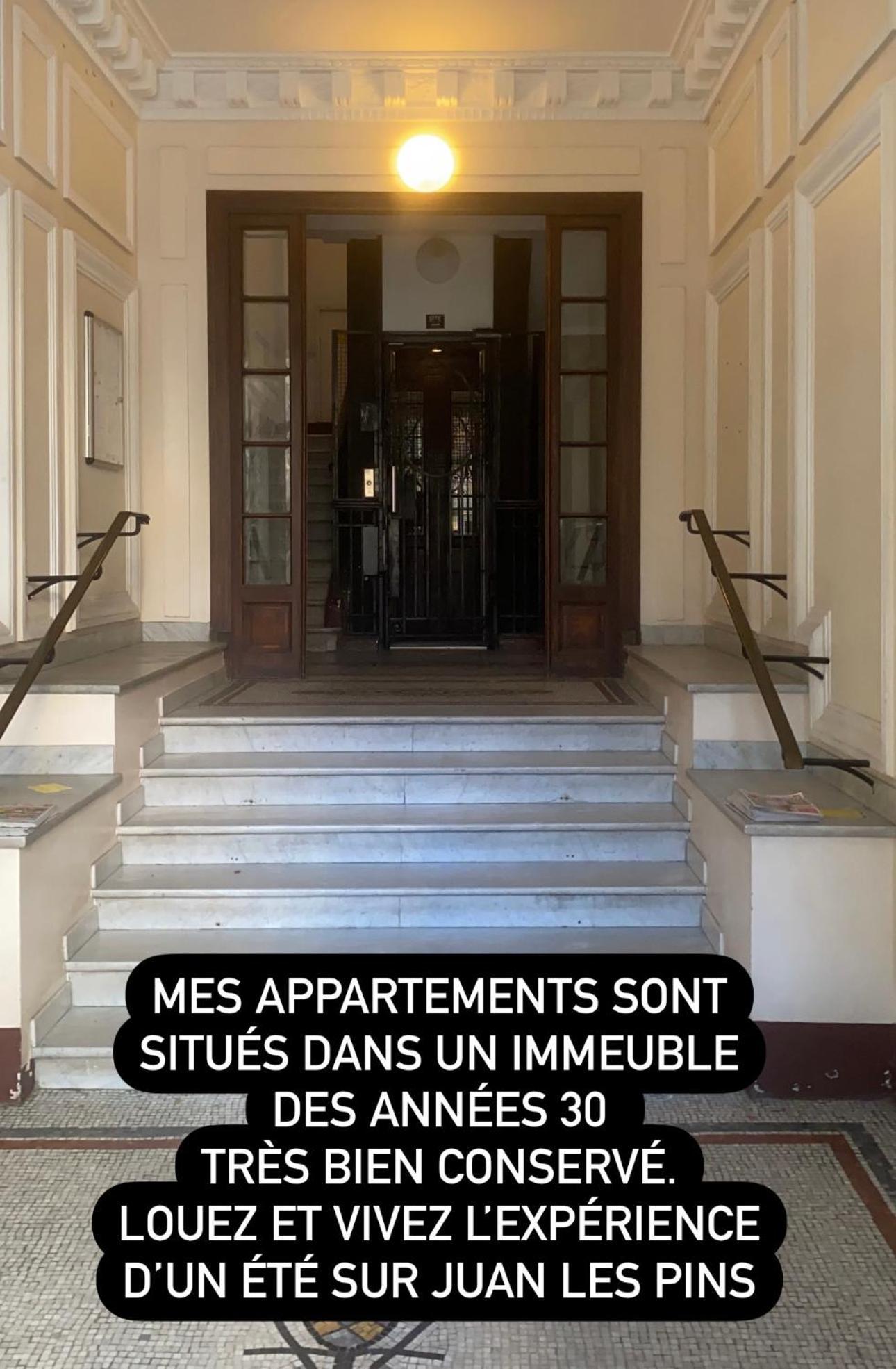 Superbe T2 A 150M Des Plages De Juan Les Pins Экстерьер фото